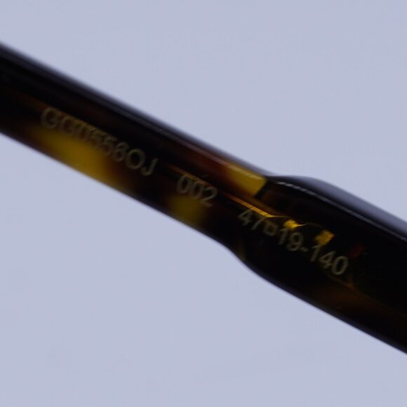 Gucci GG0556OJ 002 Eyeglasses Havana 47mm Square Frame - Picture 8 of 10